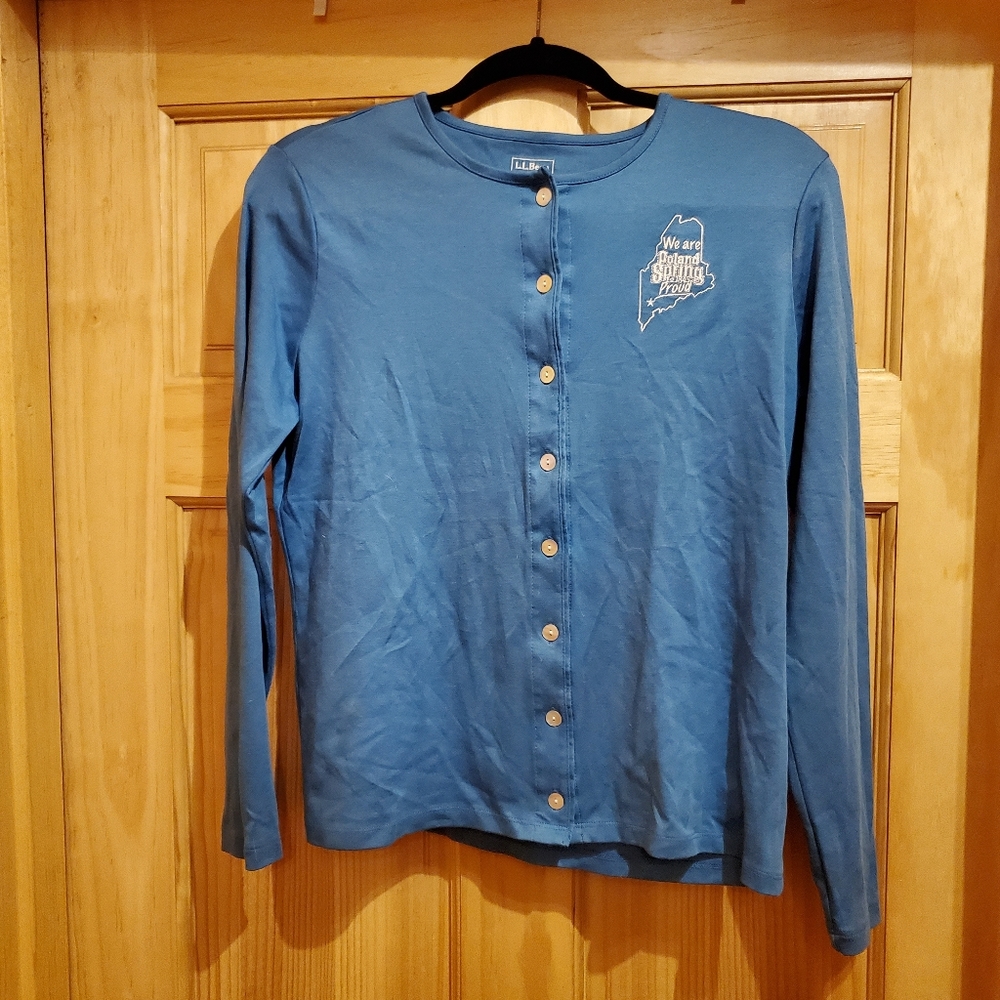 L.L. Bean Poland Spring Cardigan